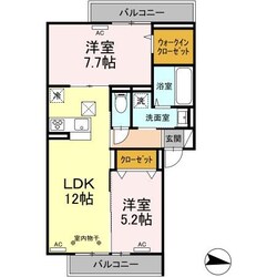 シャンポワールの物件間取画像